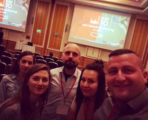 Dream Team SEOgroup na konferencji "IAB HowTo: win Search Marketing in 2018"