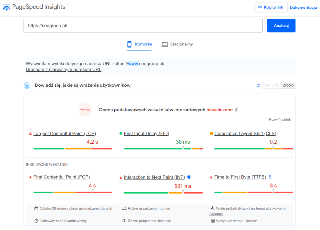 Co to jest PageSpeed Insights i jak go użyć?